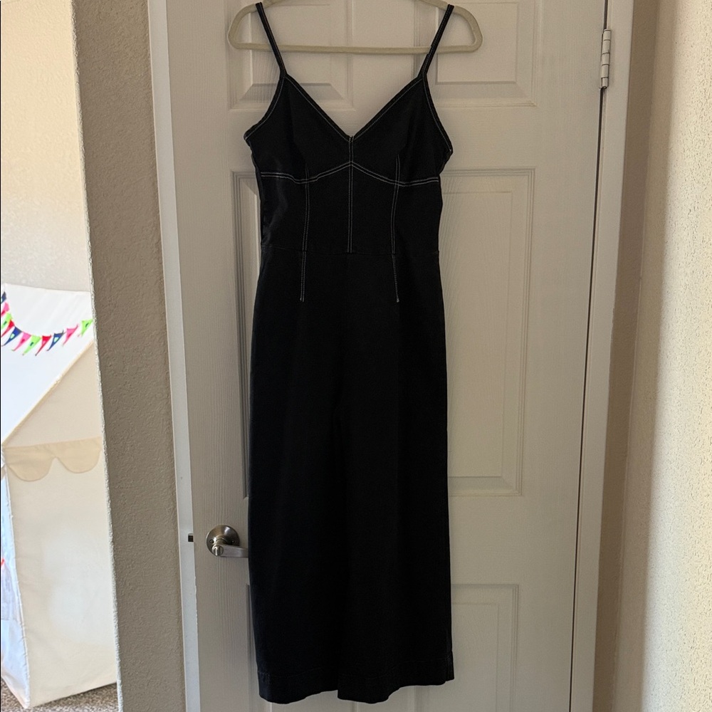 Topshop Black Jumpsuit